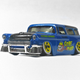 Illustration for article titled CUSTOM! Slammed 55 Nomad! Flush inspired....